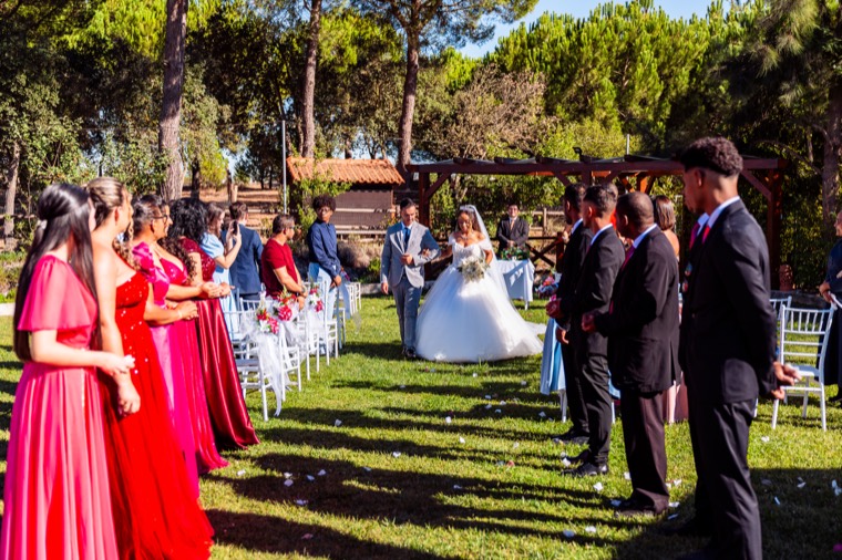 Thaina & Mateus wedding photography in Santo Estêvão, Benavente — image 14