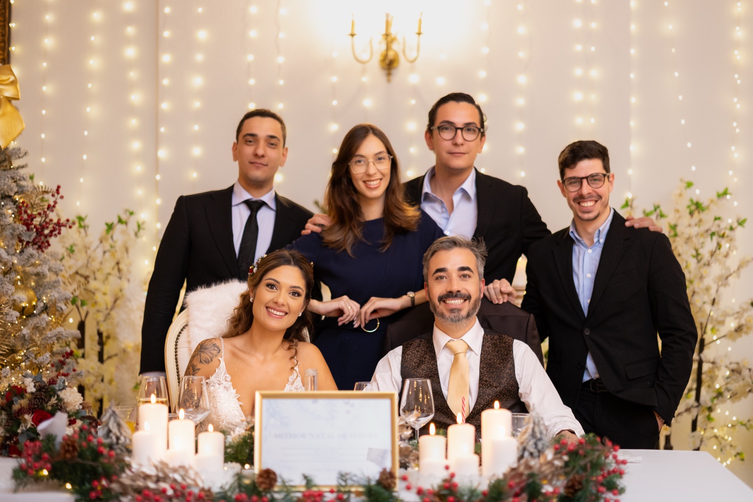 Equipa Amaral Films num casamento