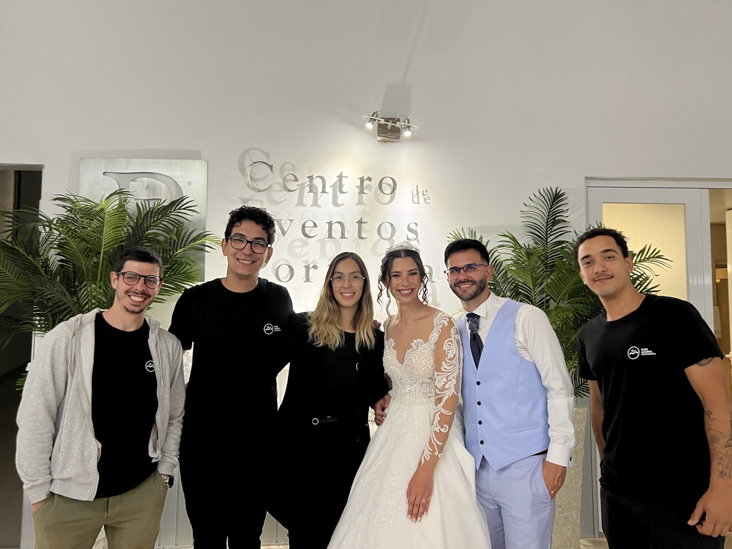 Equipa Amaral Films com noivos